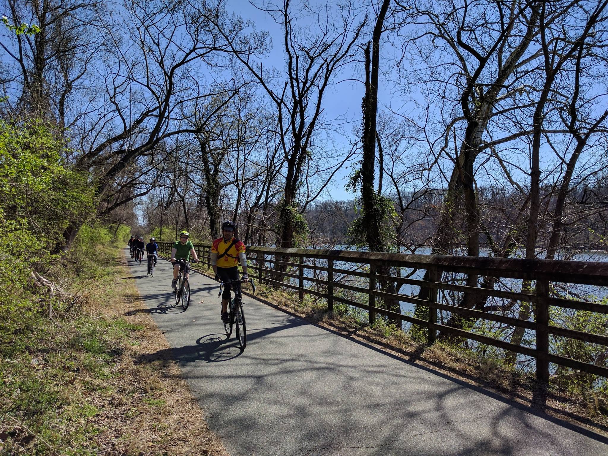 Additional photograph from the FDCL announcement: A March Bike Ride for FDCL