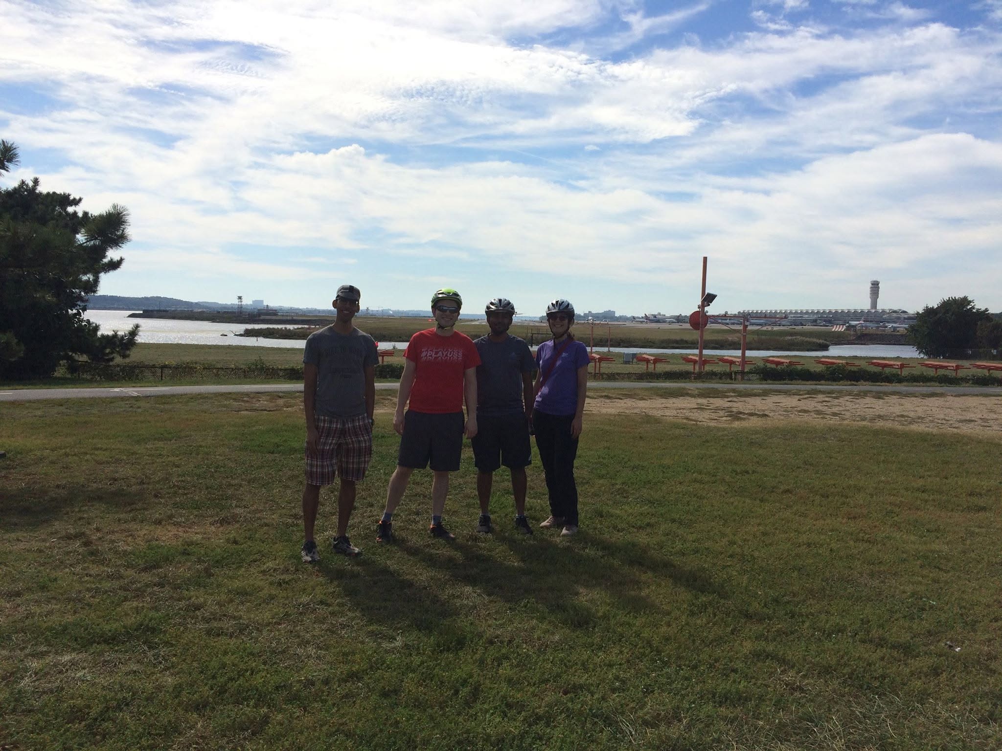 Additional photograph from the FDCL announcement: A Lab Bike Ride to Gravelly Point