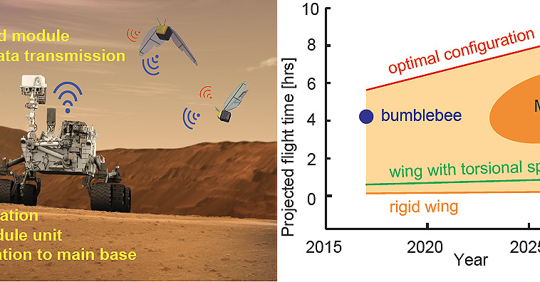 Photograph from the FDCL announcement: MarsBee Selected for NASA NIAC Phase I