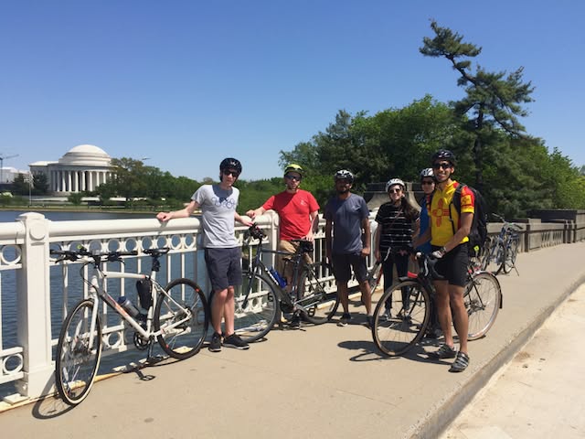 Photograph from the FDCL announcement: A Spring 2018 Lab Bike Ride