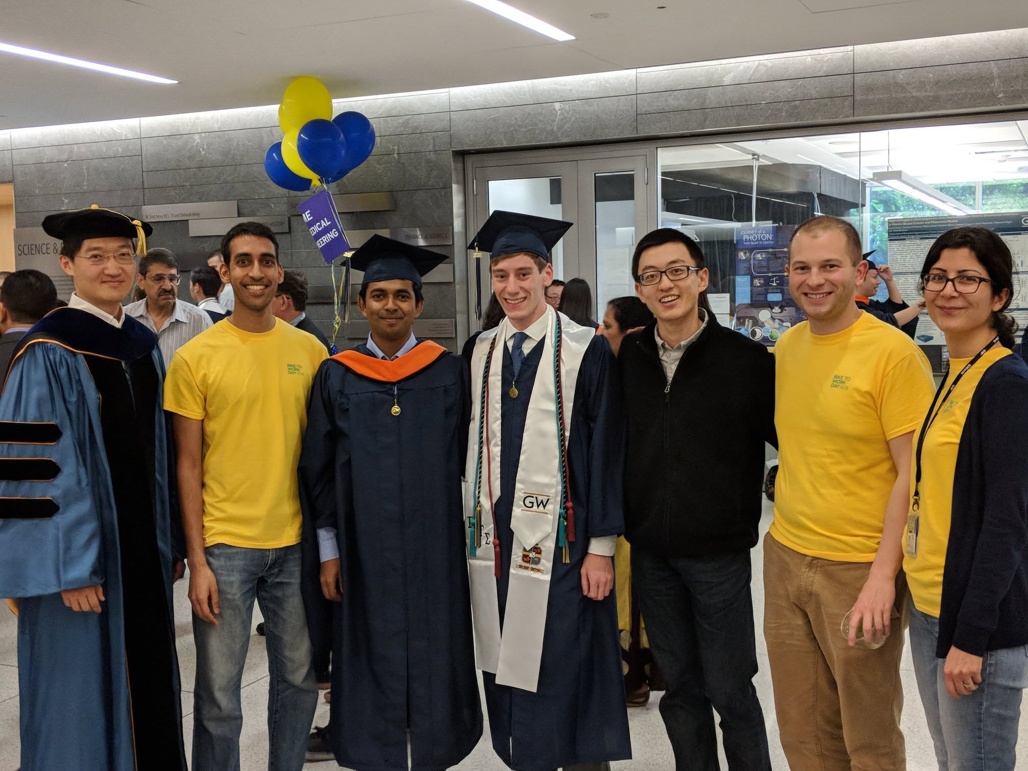 Photograph from the FDCL announcement: Celebrating Chris and Kanishke