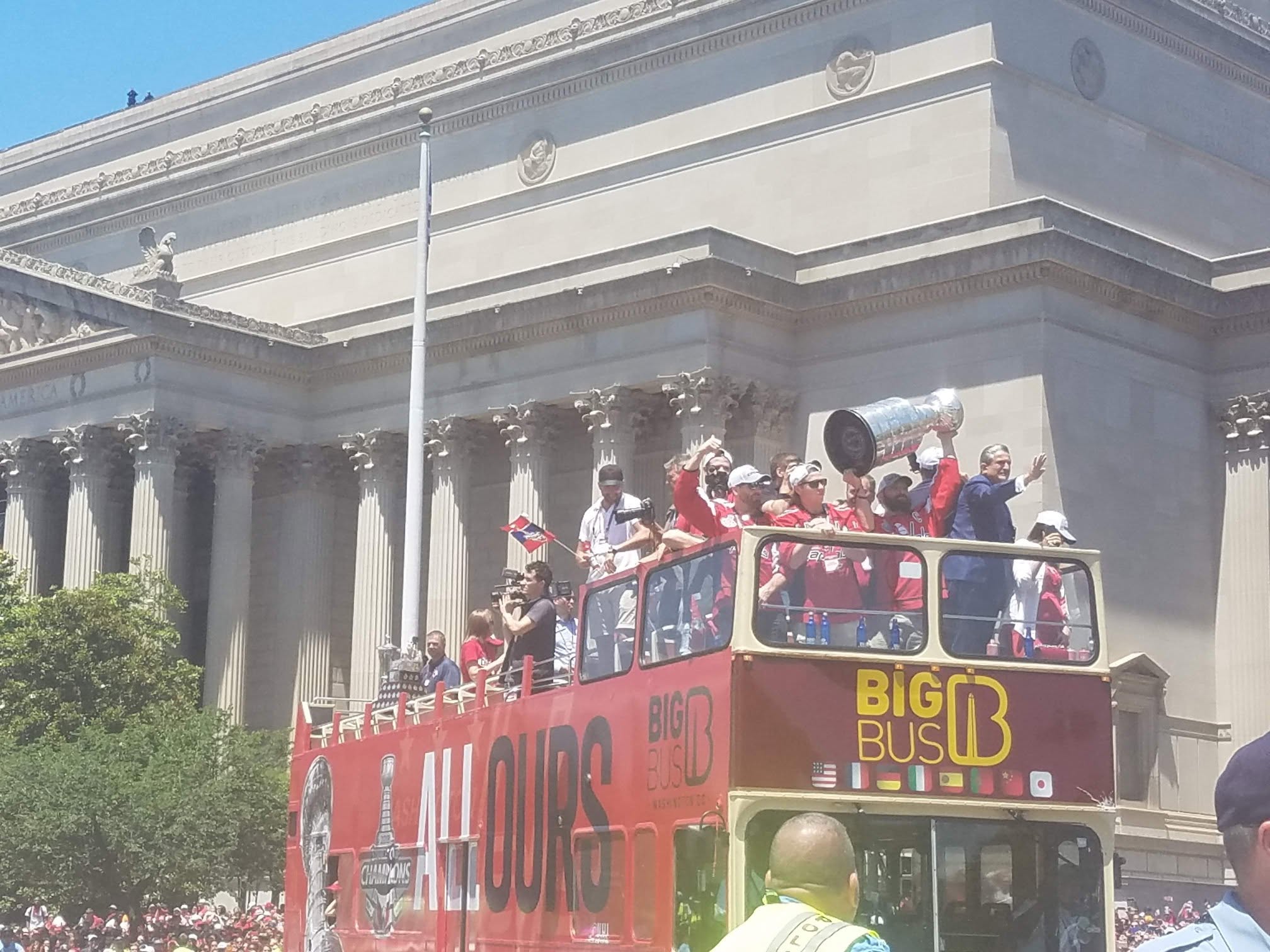 Photograph from the FDCL announcement: Celebrating the Capitals’ Stanley Cup Victory