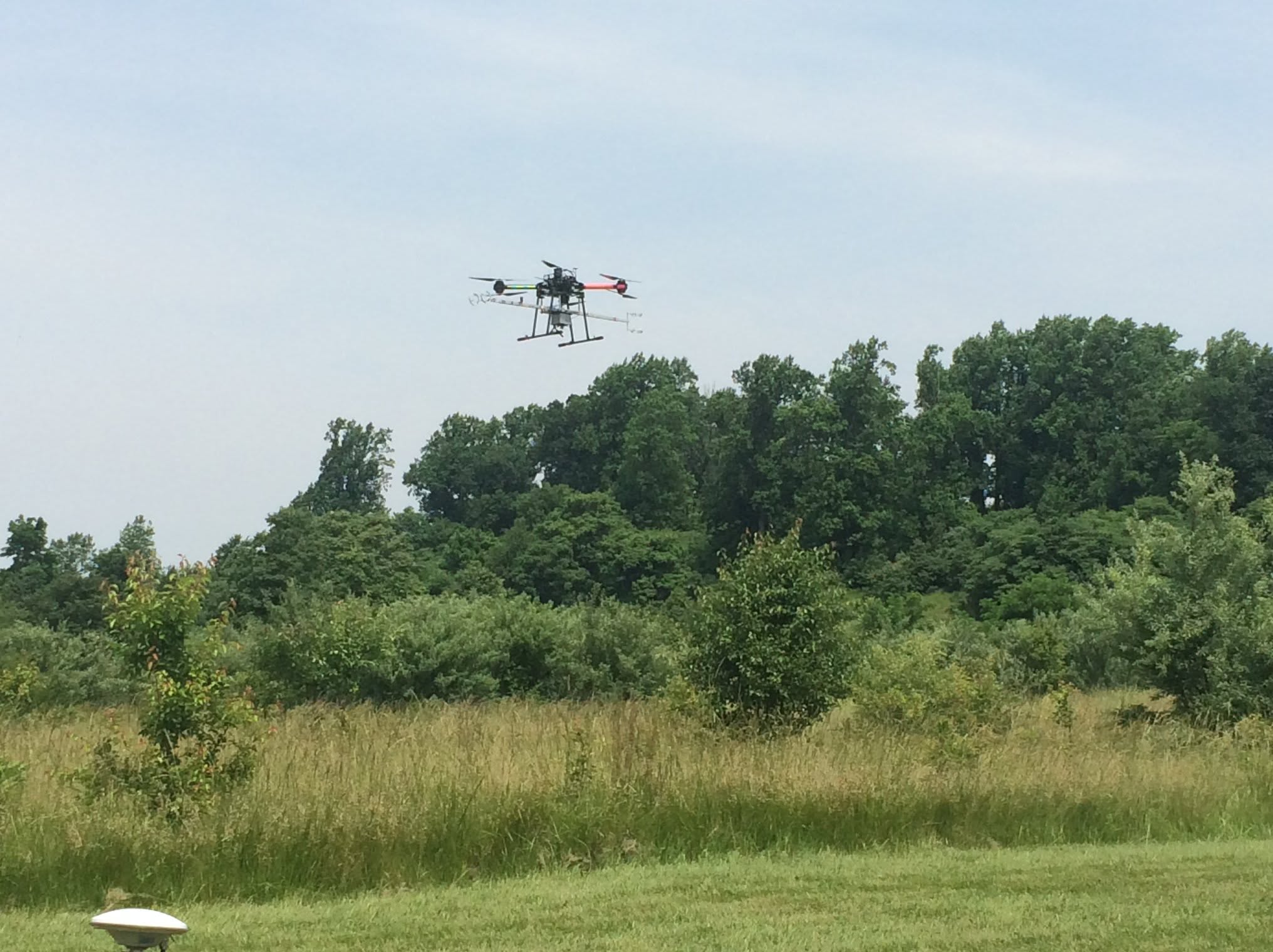 Kanishke Gamagedara Tests RTK GPS — photograph 3