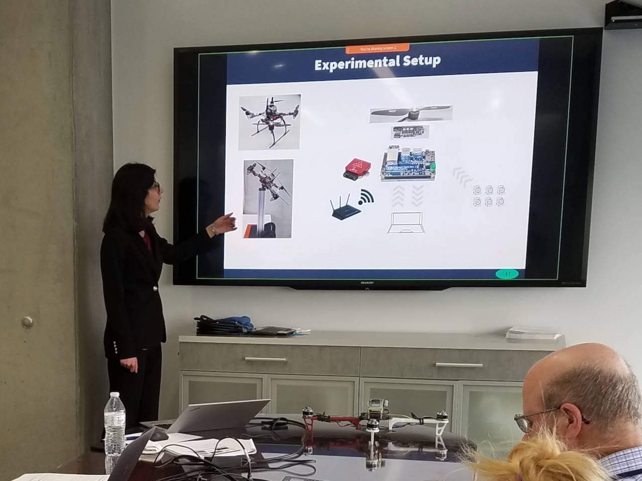 Additional photograph from the FDCL announcement: Mahdis Bisheban Successfully Defends Her Dissertation