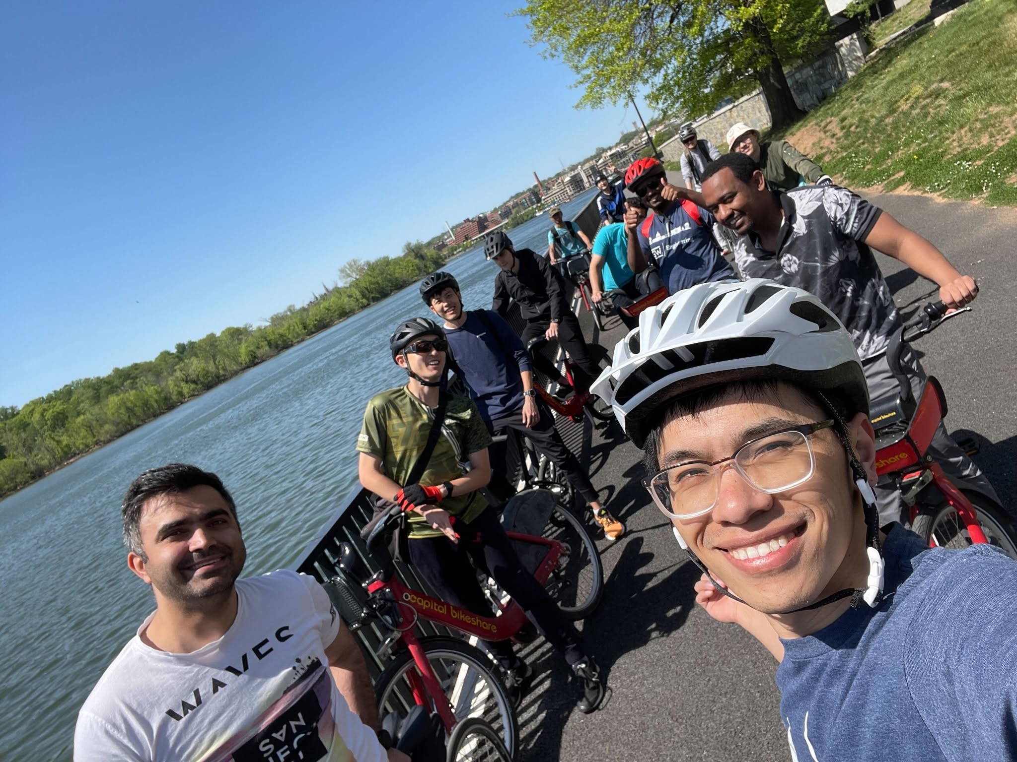 Additional photograph from the FDCL announcement: A Spring Bike Ride with Professor Wei’s Group
