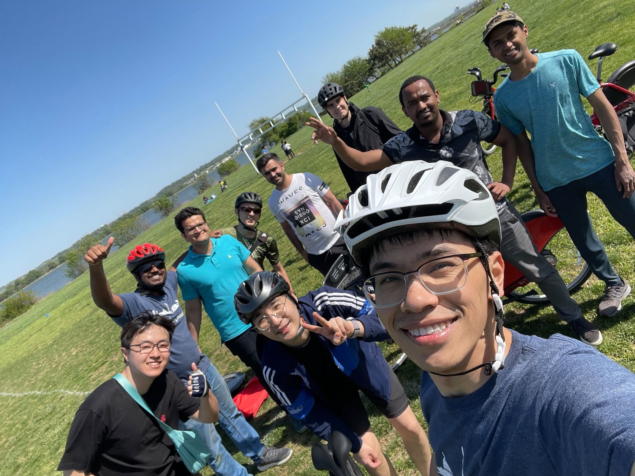 A Spring Bike Ride with Professor Wei’s Group — photograph 3