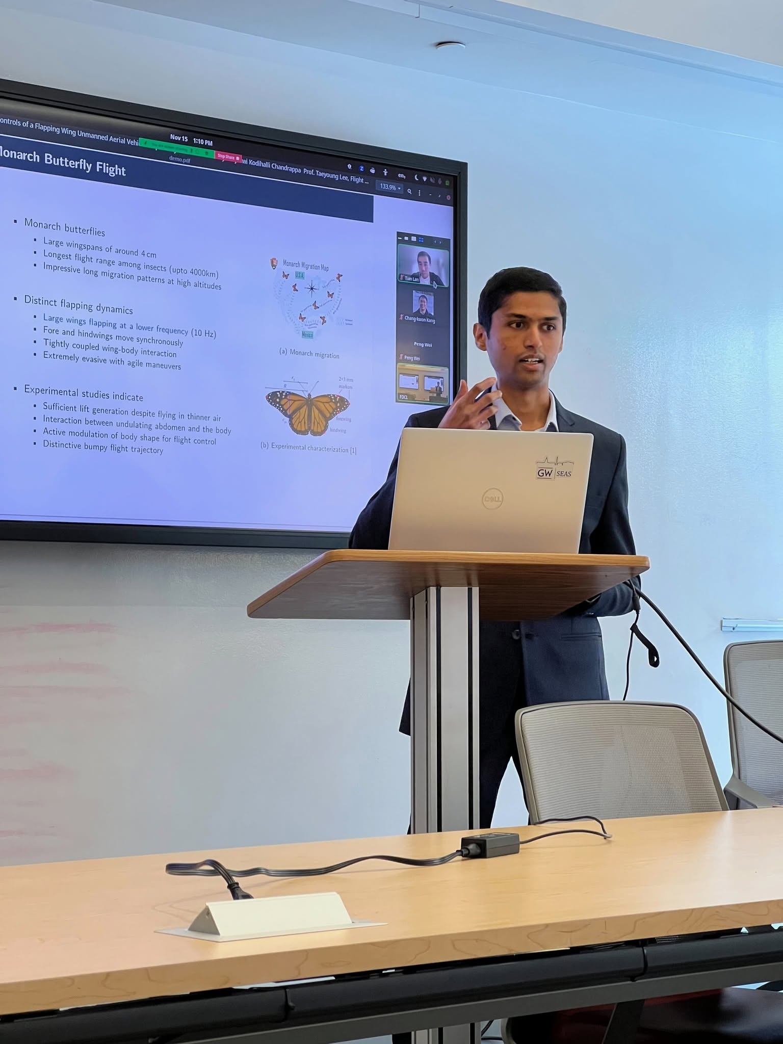 Additional photograph from the FDCL announcement: Tejaswi K. C. Successfully Defends His Dissertation