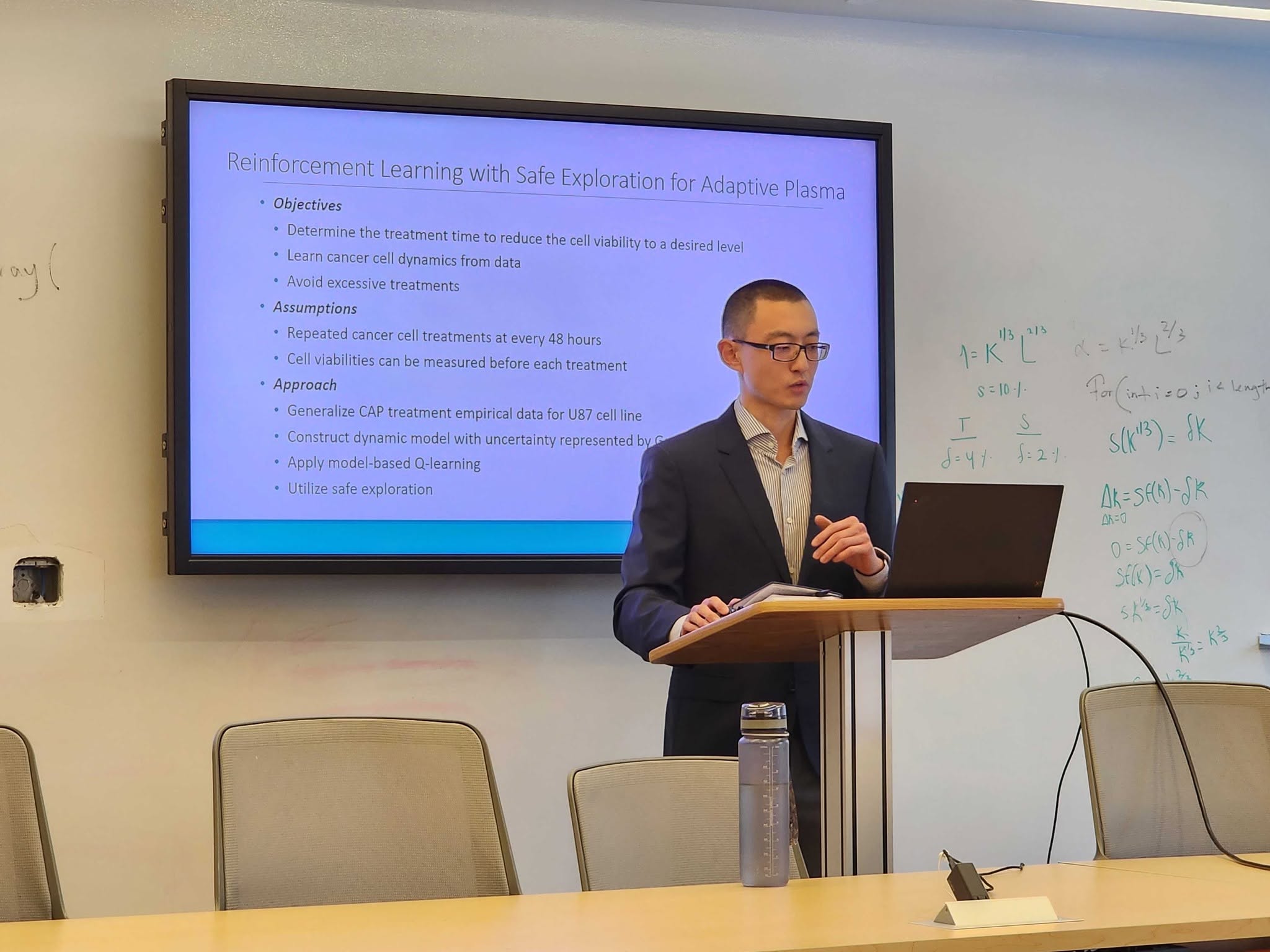Additional photograph from the FDCL announcement: Congratulations, Dr. Zichao Hou!