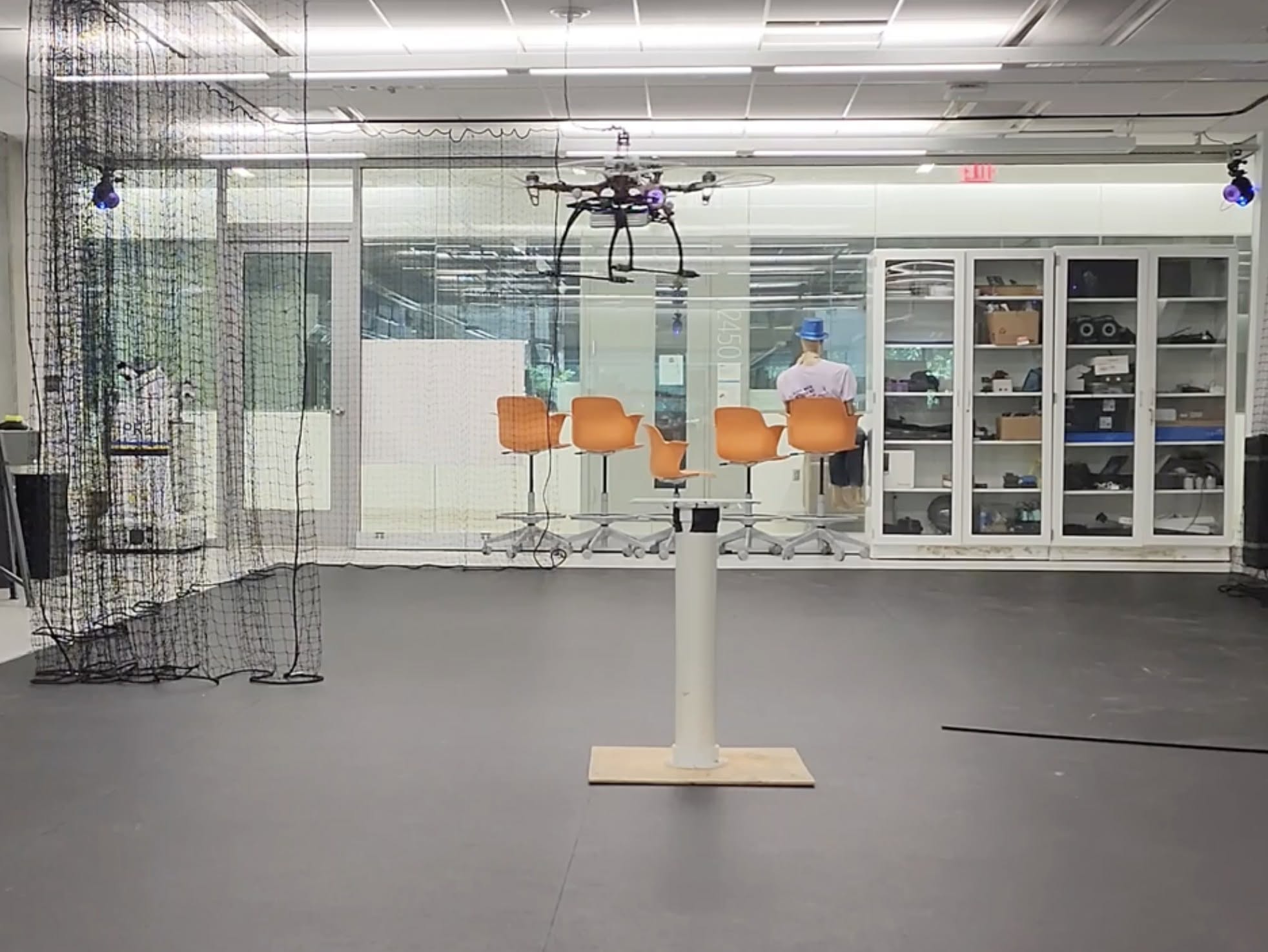 Additional photograph from the FDCL announcement: Vicon Valkyrie Motion Capture System Installed